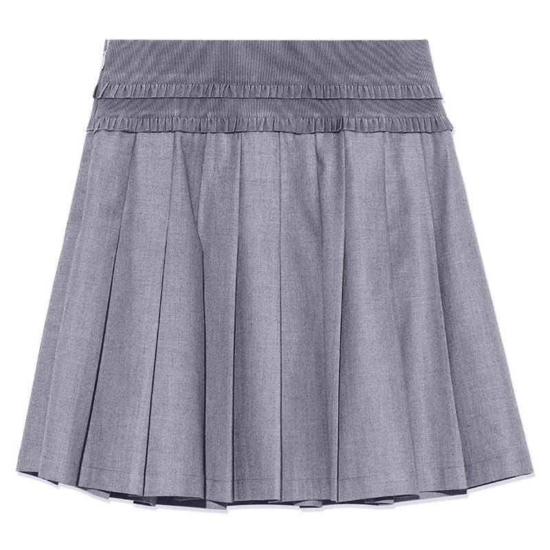 Preppy Pleated Skirt GOELIA