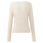 Seamless Cashmere V-Neck Sweater GOELIA