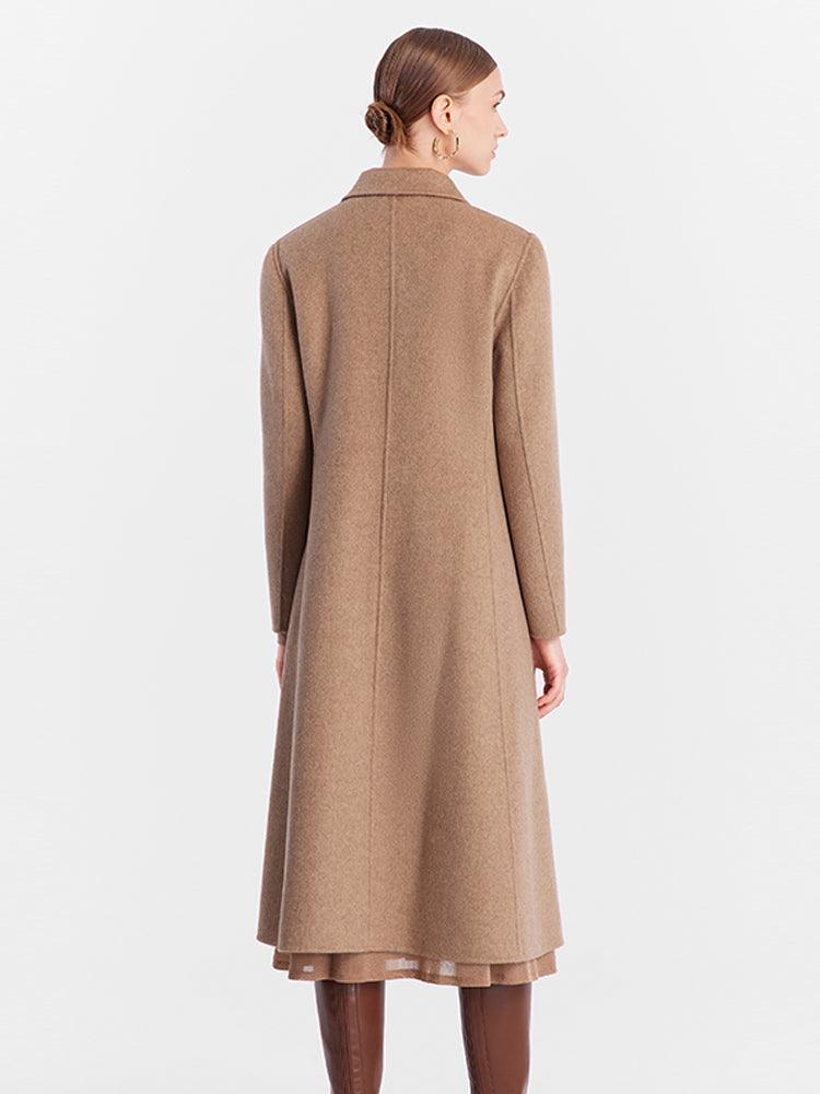 Full Cashmere Slim-Fit Overcoat GOELIA