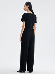 Triacetate Knit Jumpsuit GOELIA