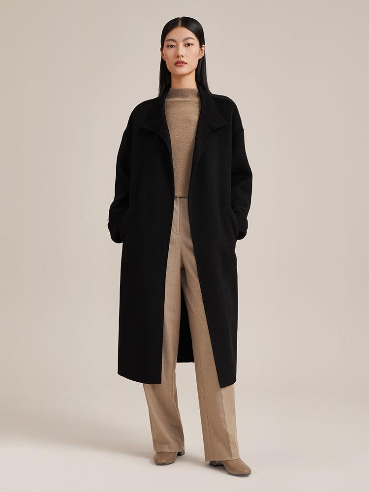 100% Cashmere Wrapped Overcoat GOELIA