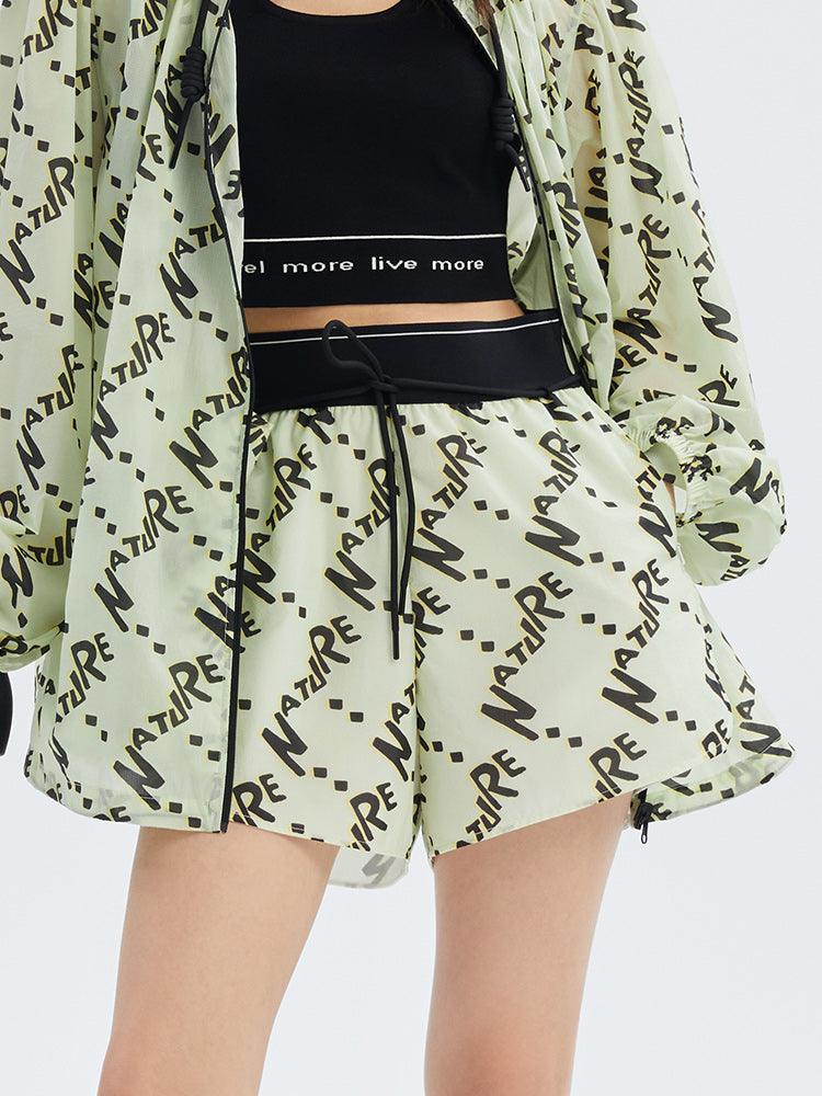 Printed Sunproof Shorts GOELIA