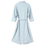 Silk Shirt-Style Dress GOELIA