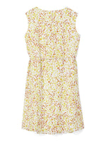 Silk and Cotton Printed A-line Dress GOELIA