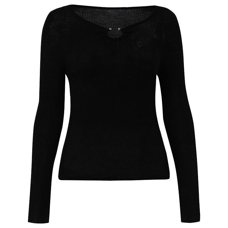 Silk Wool Knitted Top GOELIA