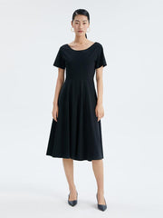 Tencel Knit Twisted Dress GOELIA