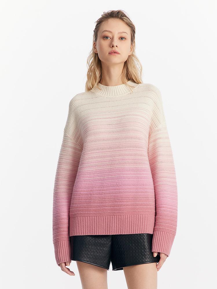 Gradient Woolen Sweater GOELIA