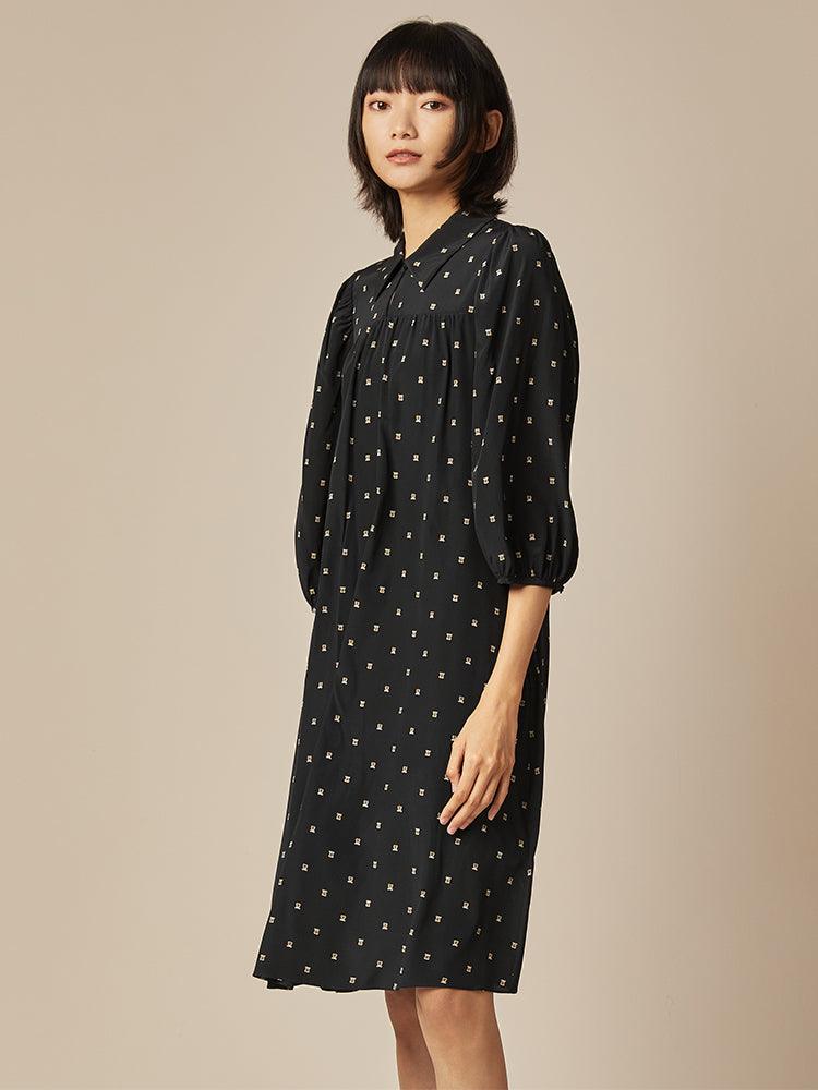 Silk Oversized Dress GOELIA