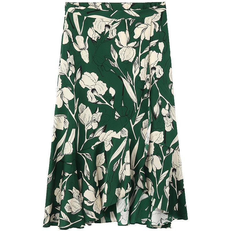 19 MM Printed Silk Skirt GOELIA