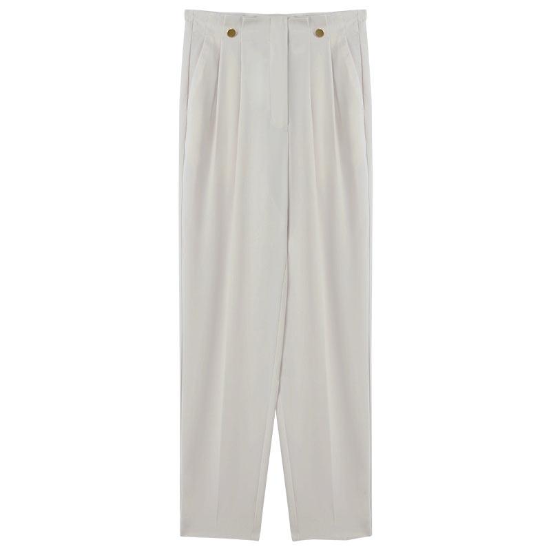 High-waisted Pipe Pants GOELIA