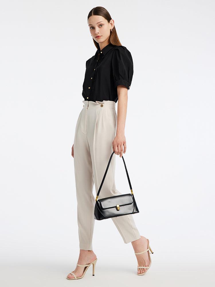 High-waisted Pipe Pants GOELIA