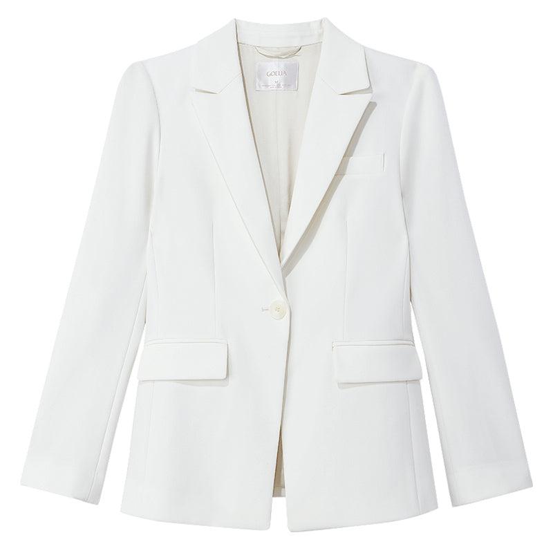 White Slim Blazer GOELIA