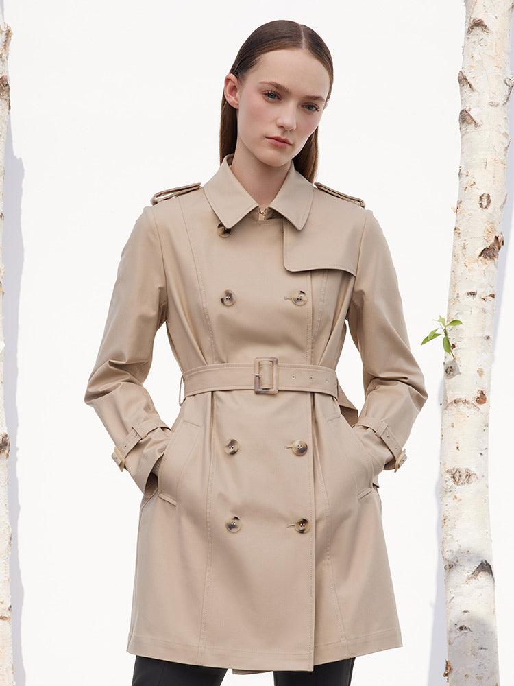 Classic Double-Breasted Trench-Coat GOELIA