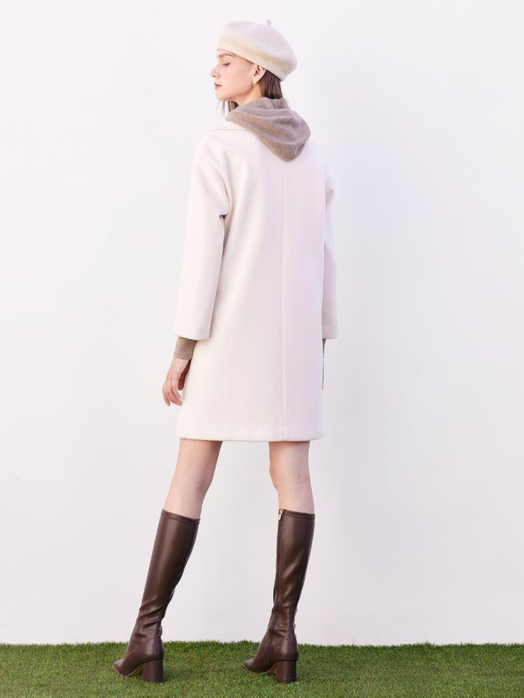 Lapel Mid-length Coat GOELIA