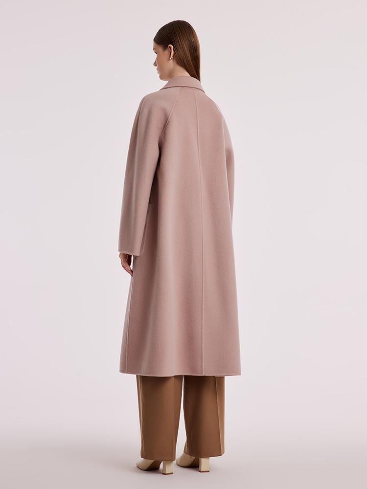 Pure Cashmere Tie-up Coat GOELIA