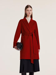 Tencel Wool Double-Faced Coat GOELIA