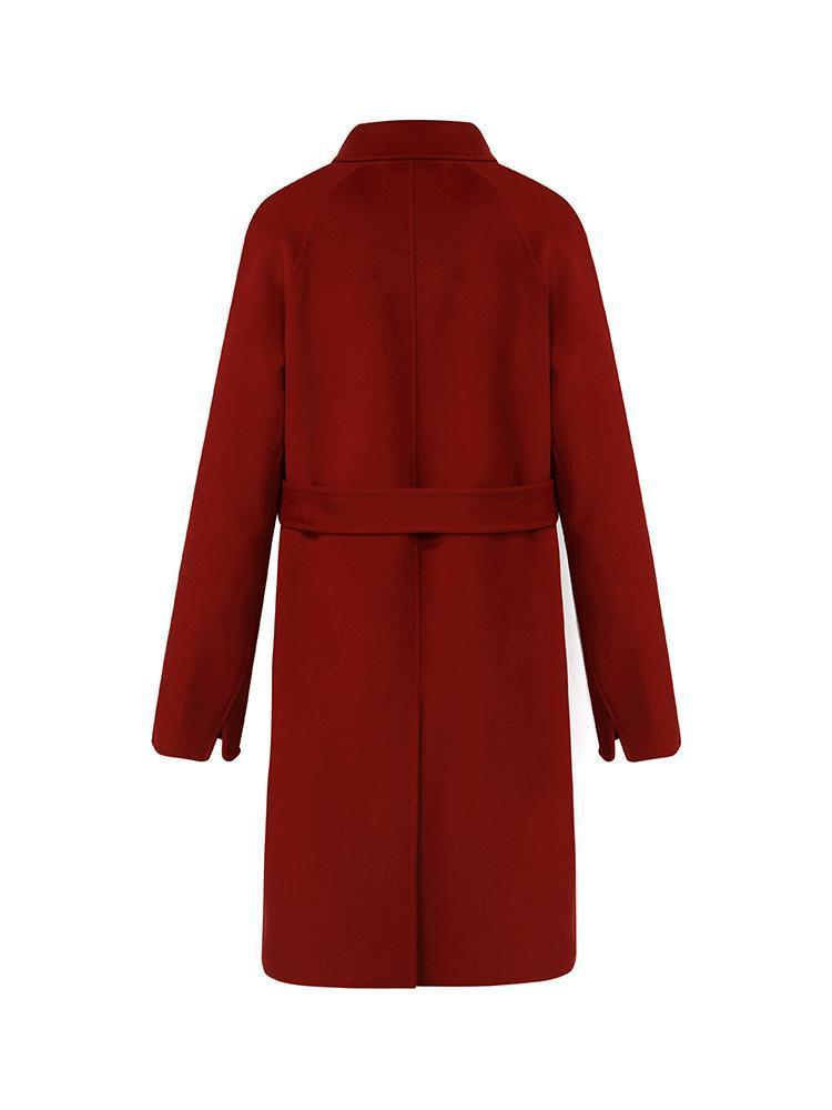 Tencel Wool Double-Faced Coat GOELIA