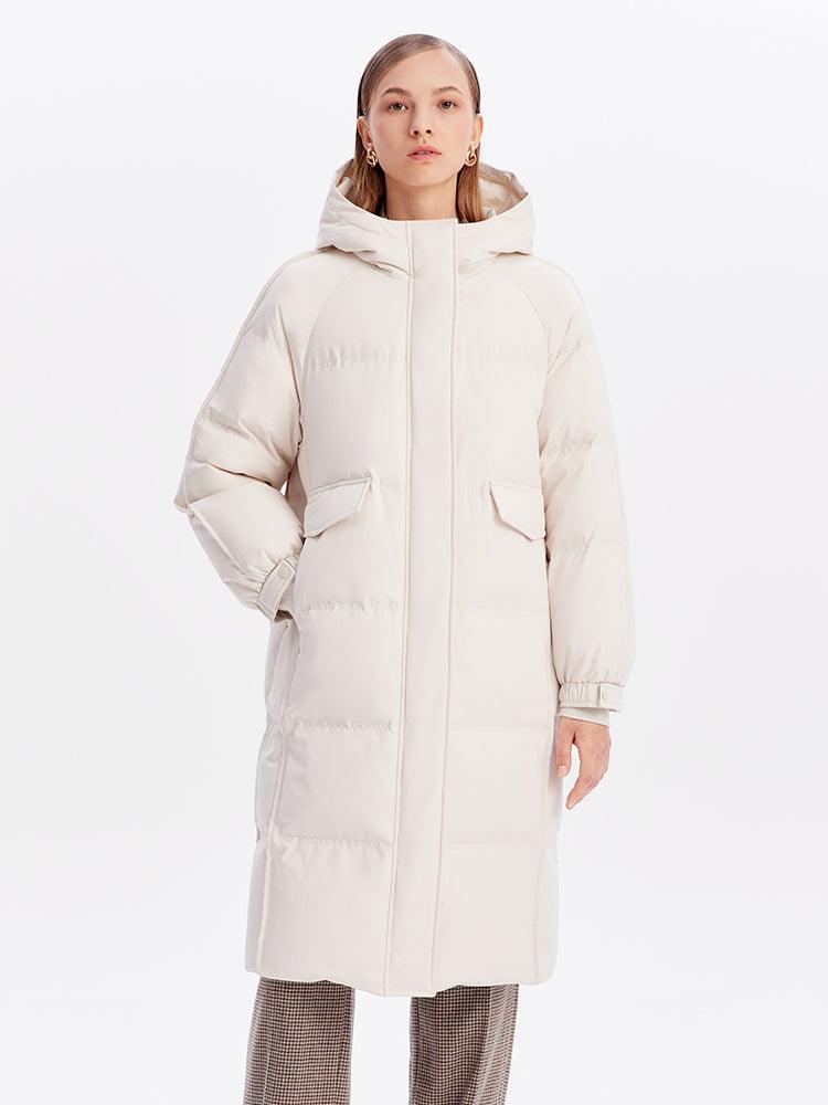 H-shape Loose Goose Down Coat GOELIA