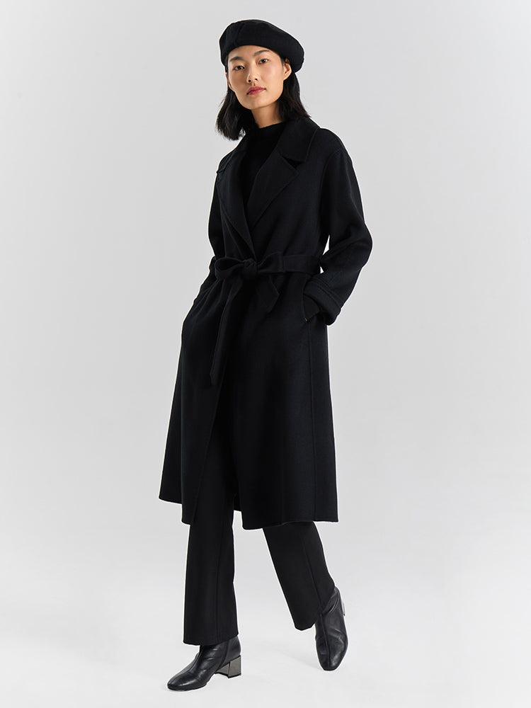 100% Cashmere overcoat GOELIA