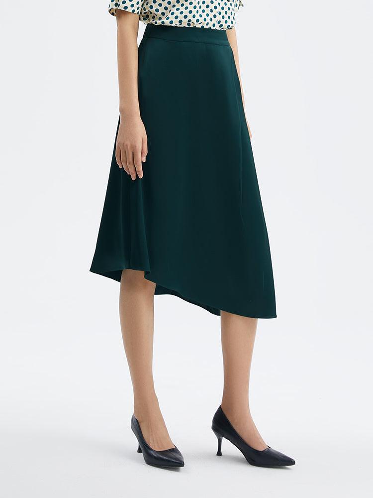 Triacetate Asymmetrical Skirt GOELIA