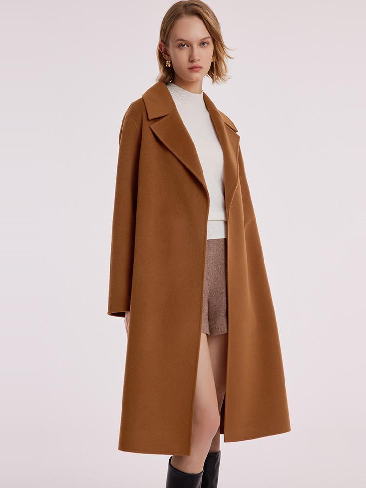 Wool And Cashmere Double-Faced Coat GOELIA