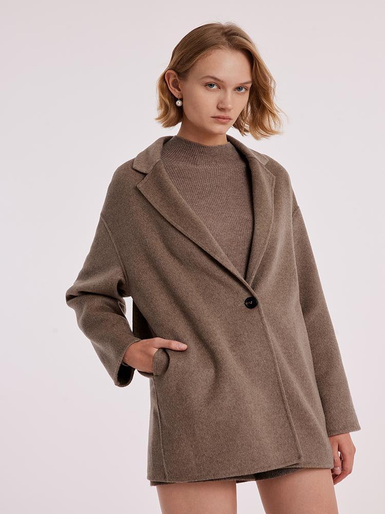 Pure Cashmere Mid-Length Coat GOELIA