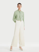 22 Momme Silk Flutter Shirt GOELIA