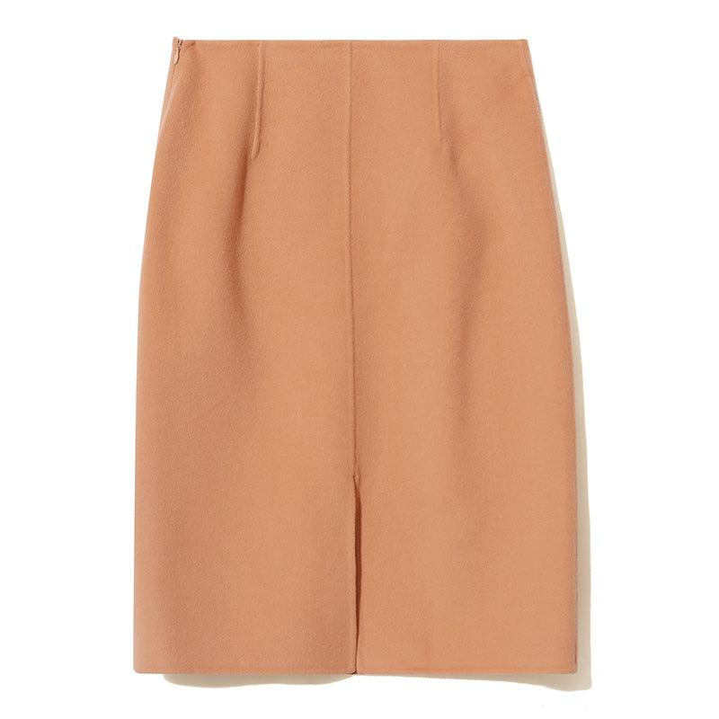 Double-faced woolen skirt GOELIA