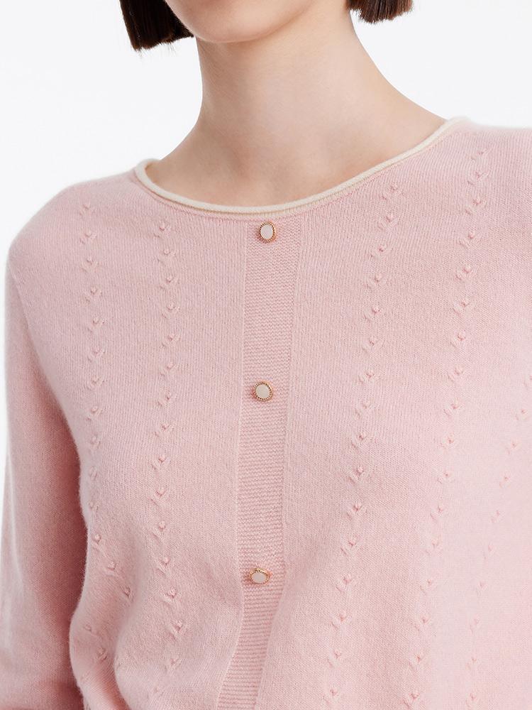 One-piece Seamless Wool Sweater GOELIA