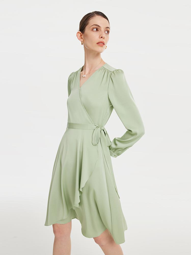 22 Momme Silk Tea-break Dress GOELIA