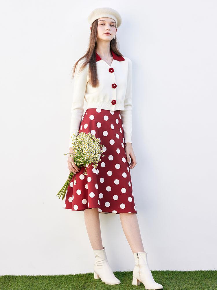 Dots retro set(with flower part) GOELIA