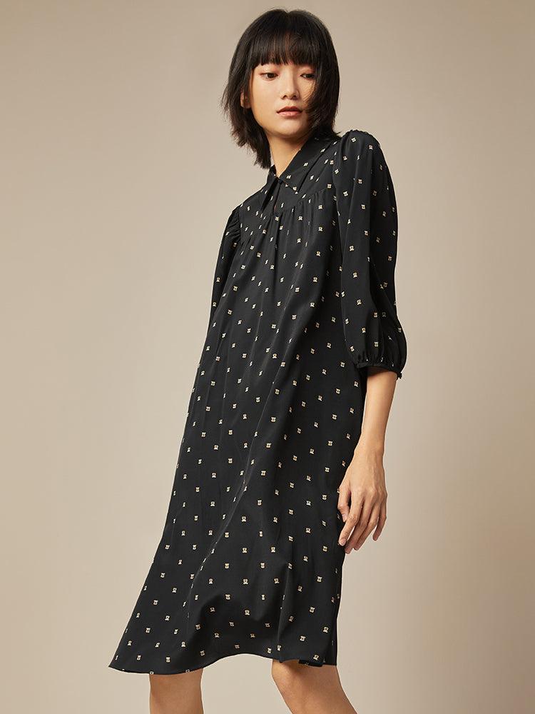 Silk Oversized Dress GOELIA