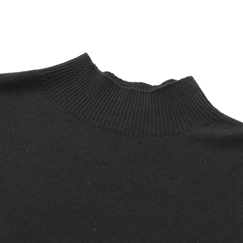 Mock Neck Cashmere Sweater GOELIA