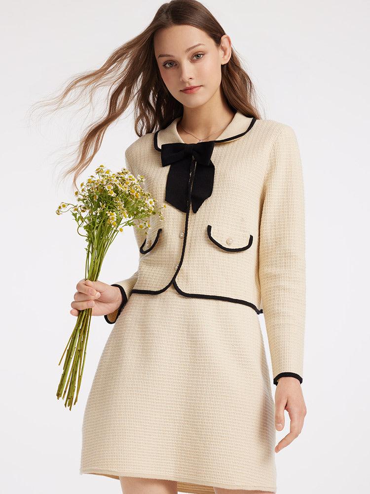 Tencel Woolen Two-piece Suit GOELIA