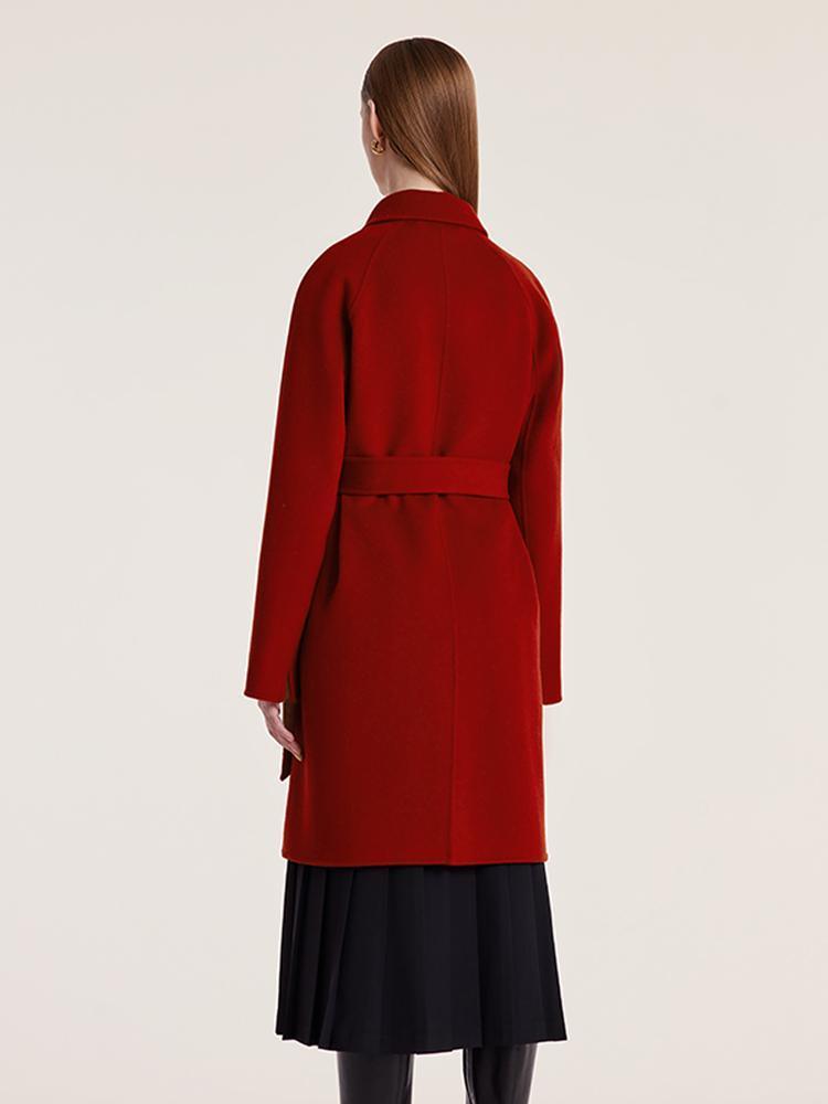 Tencel Wool Double-Faced Coat GOELIA