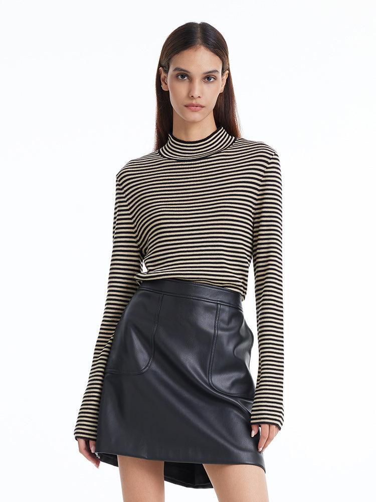 Wool And Silk-Blend Sheath Sweater GOELIA