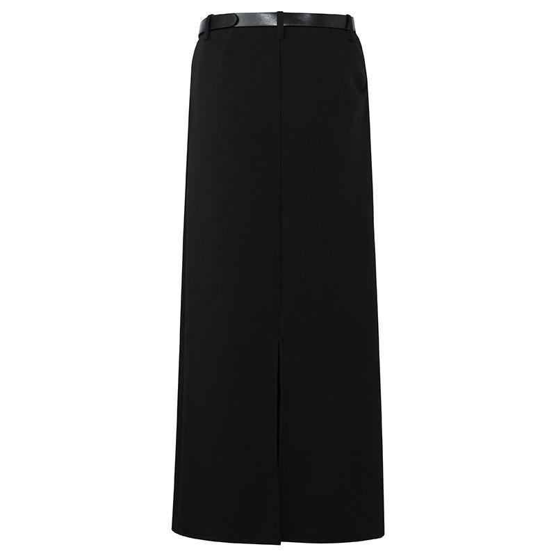 Airy Cotton Skirt With Belt And Bag GOELIA