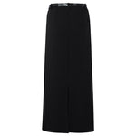 Airy Cotton Skirt With Belt And Bag GOELIA