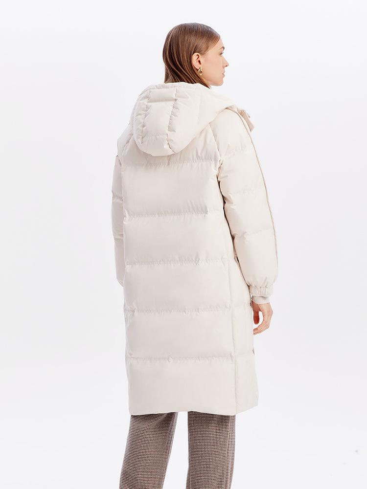 H-shape Loose Goose Down Coat GOELIA