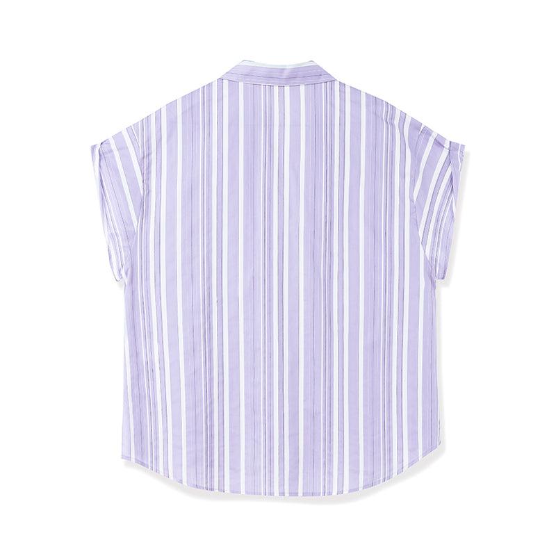 Purple Stripe Shirt GOELIA