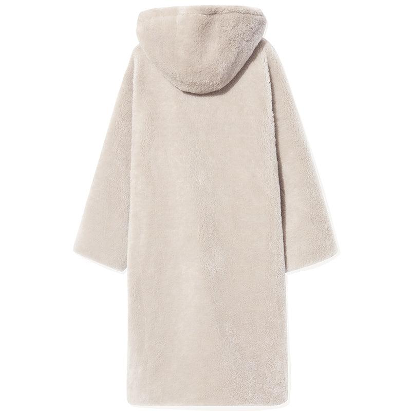 Teddy Lamb Wool  Coat GOELIA