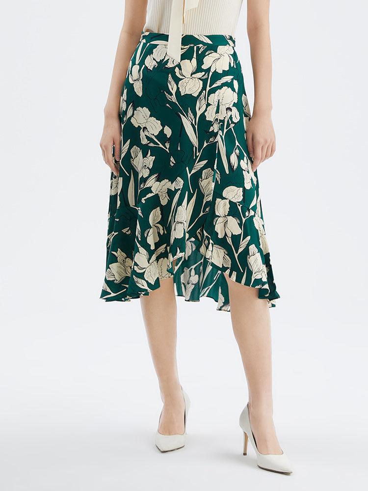 19 MM Printed Silk Skirt GOELIA