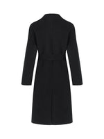 Wool And Cashmere Double-Faced Lapel Coat With Belt GOELIA