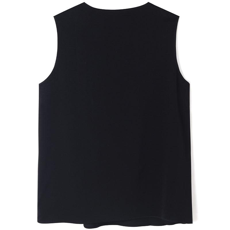 Acetate V-Neck Top GOELIA