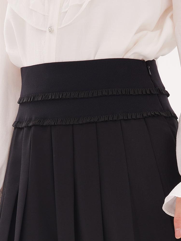 Preppy Pleated Skirt GOELIA