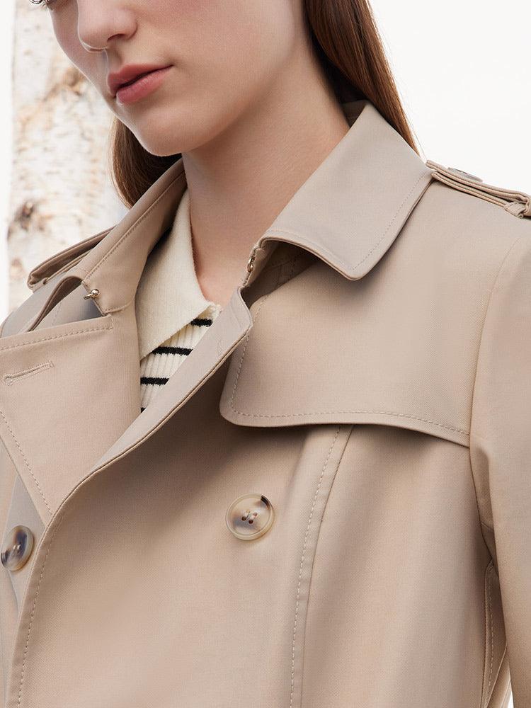 Classic Double-Breasted Trench-Coat GOELIA