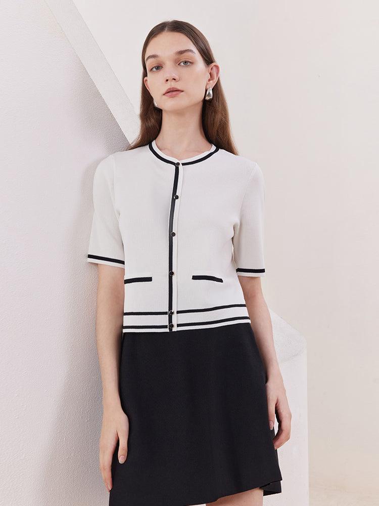 Tencel Short Sleeve Two-piece Suit GOELIA