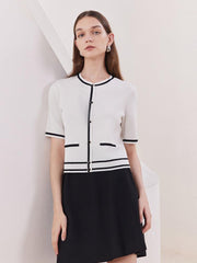 Tencel Short Sleeve Two-piece Suit GOELIA