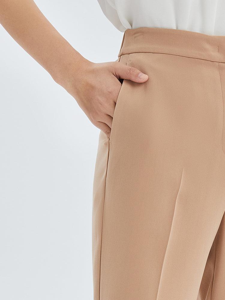 Acetate Ankle Length Pants GOELIA