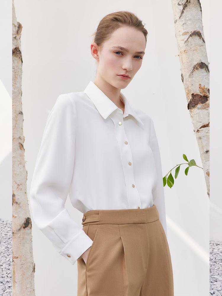 Basic White Shirt GOELIA